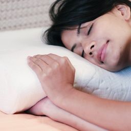 The White Willow Light Green Memory Foam Cooling Gel Cervical Bed Pillow-image-84