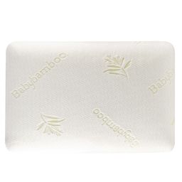 The White Willow Green Cooling Gel Memory Foam Thin Bed Pillow-38