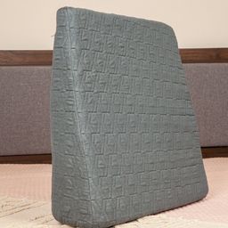The White Willow Grey Gel Memory & HR Foam Wedge Pillow-12