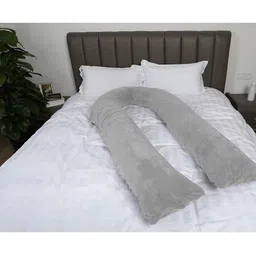 Pum Pum Grey Solid Maternity Pillows-11