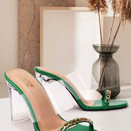 madam glorious Women Block Heels-45