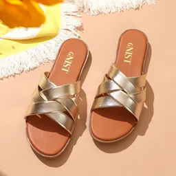GNIST Women Open Toe Flats with Bows-48