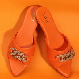 Lavie Embellished Open Toe Flats-image-36