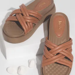 Inc 5 Textured Strappy Flatform Heels-27