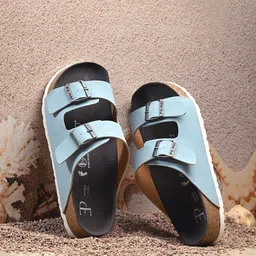 El Paso Women Solid Open Toe Flats-image-42