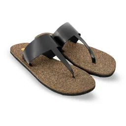 Paaduks Men Open Toe Flats with Bows-16
