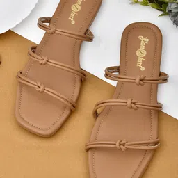 GLAMZKART Strappy Open Toe Flats-picture-48