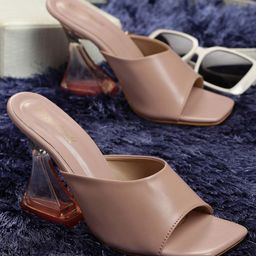 Retro Walk Block Mules with Bows image 2