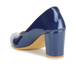 Walkfree Pointed Toe Block Heel Pumps image 4