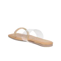 Inc 5 Embellished Open Toe Flats image 4