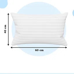 Kuber Industries White Set of 3 Cotton Filled Polyester Ultra Soft Sleep Pillow image 5
