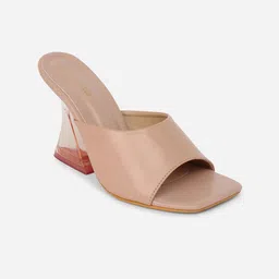 Retro Walk Block Mules with Bows image 3
