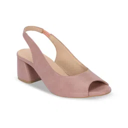 CLOG LONDON Printed Block Peep Toes with Bows image 3