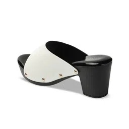 ICONICS Open Toe Platform Heel Mules image 3