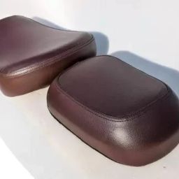 Ultra Smooth Waterproof Reborn Split Bike Seat Cover For Royal Enfield Classic 350, Bullet-image-3