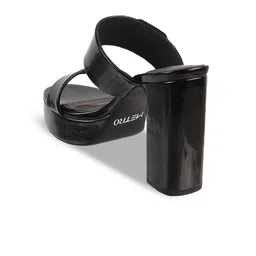 Metro Open Toe Platform Heels image 3