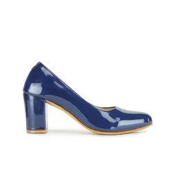 Walkfree Pointed Toe Block Heel Pumps image 5