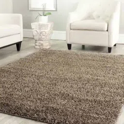 premsons Taupe Faux Leather Solid Machine Made 24 x 60 Inches Runner-picture-17