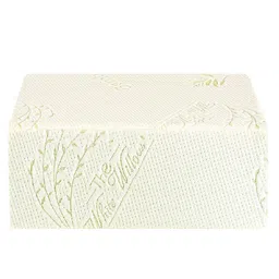 The White Willow Light Green Memory Foam Small Cube Pillow image 2