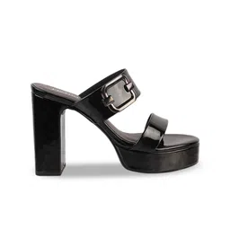 Metro Open Toe Platform Heels image 4