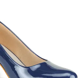 Walkfree Pointed Toe Block Heel Pumps image 3