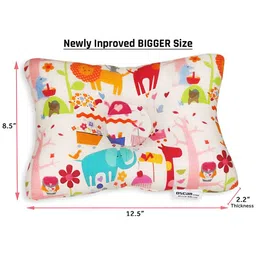 OSCAR HOME White Fibre Filled Cotton Ultra Soft Baby Pillow image 5