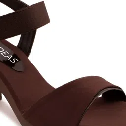 DEAS Open Toe Block Heels With Backstrap image 4