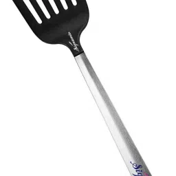 Steel Handle Nylon Spatula Turner for Nonstick 30.4 * 5. 71 cm Inner Pot Stir Cookware Premium Slotted Spatula Ultra Flexible Slotted Spatula-26