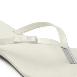 Picktoes Open Toe Flats With Bows image 2