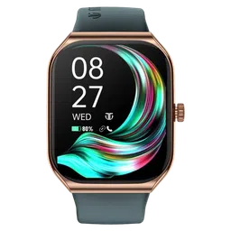 TITAN Smart 3.0 Smartwatch with Bluetooth Calling (49.7mm AMOLED Display, IP68 Water Resistant, Teal Strap)-25