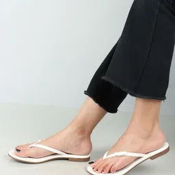 Picktoes Open Toe Flats With Bows image 5