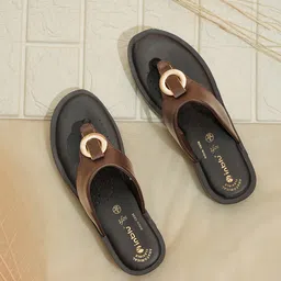 Inblu Open Toe T-Strap Flats-28