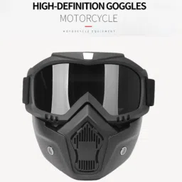 Motorcycle Modular Mask Goggle Bicycles motocross goggles Open Face Helmet Full Face Mask Goggles Bike Off-Road Racing Glasses Blowtorch Safety Goggle BlowtorchSafety Goggle-16