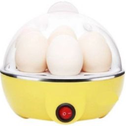 Electric Egg Cooker Electric 7 Egg Poacher Steamer Cooker Boiler Fryer (Multicolor) Egg Cooker-image-73