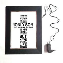 GOD LED FRAME 11.5 BY 15.55 15.5 inch LED PHOTO FRAME-13