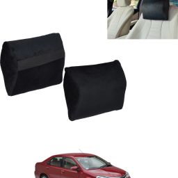 Black Memory Foam Car Pillow Cushion for Toyota-18