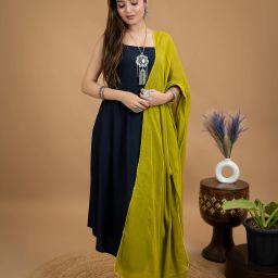 Pure Cotton Solid Light Green Women Dupatta-image-22