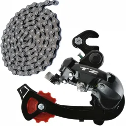 Cycle Gear With Cycle Chain 116 Link Tourney Rear Derailleur 6/7 Speed Bicycle Brake Disk-35