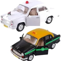 VIP Political Party Toy Car with Taxi Vehicle Model Combo Set-image-3