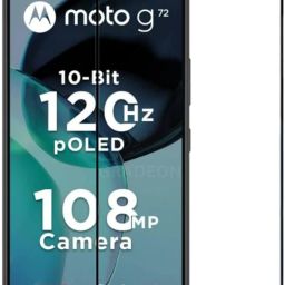 EITANSHA CREATION Edge To Edge Tempered Glass for Motorola g72, Motorola G72, Moto g72, Moto G72-image-0
