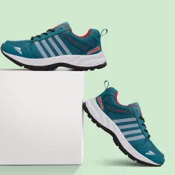 Wndr-13 sports running shoes for boys | Lace up Lightweight firozi shoes Running Shoes For Men-image-54