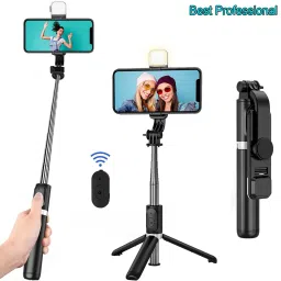 Worricow Professional Video and Picture Catcher Bluetooth Selfie Stick with Tripod Stand Monopod Kit-7