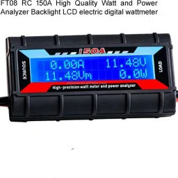 FT08 RC 150A High Precision Watt Meter and Power Analyzer Digital Voltage Tester-image-83
