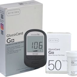 Glucocard G+ Diabetes Monitoring Kit with 50 Strips | Lifetime Warranty Glucometer-14