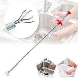 Hair Clog Remover Catcher,Sink Snake Hair Removal Tool, Hair Wash Basin-image-22