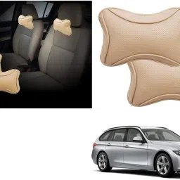 Beige Cotton Car Pillow Cushion for BMW-image-112