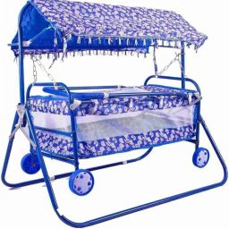 New Born Baby Cradle, Baby jhula, Baby palna,Baby Bedding,Bassinet with Mosquito-image-76