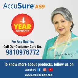 AccuSure AS9 Automatic + Advance Feature Blood Pressure Monitoring System for measuring BP AS9 Bp Monitor image 5