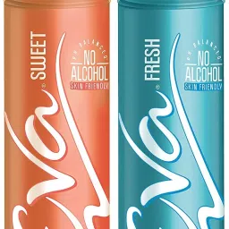 Deodorant Spray Fresh and Sweet, 125ml each (Pack of 2) Body Spray - For Women-image-28