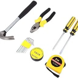 hevasnek 2 in 1 Hand Tool Set Hardware Multi Tool Portable Auto Vehicle Car Tools Set Box Lever Tool image 5